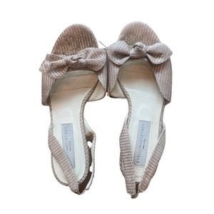 Stella McCartney Flat Sandals with Bow